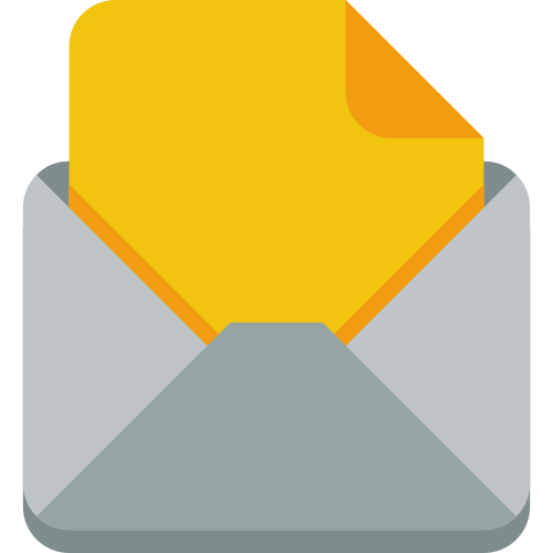 Illustration of an envelope for sending a property referral